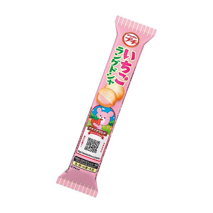 Bourbon Petit Strawberry Langue de Chat 40g