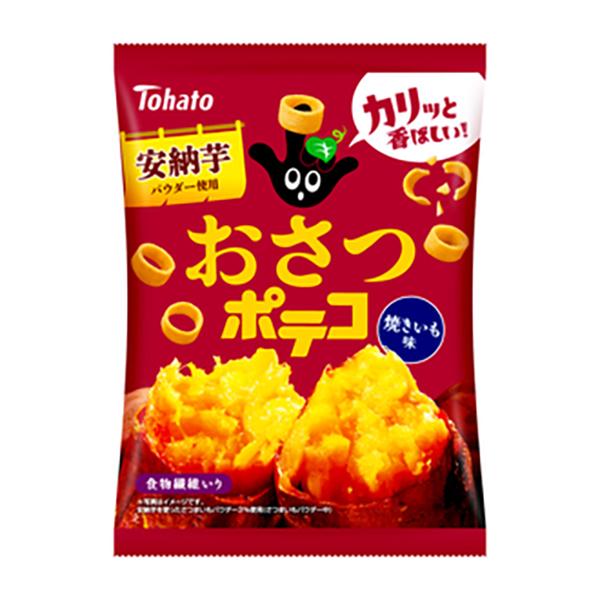 Tohato Baked Sweet Potato Rings 52g