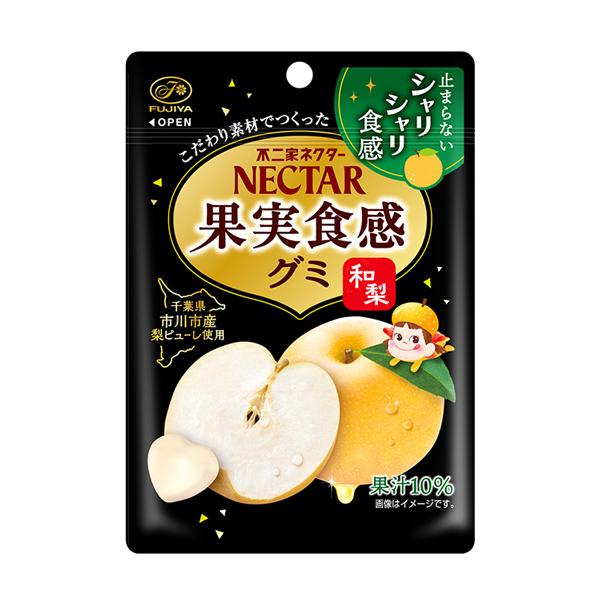 Fujiya Nectar Fruit Texture Gummy (Japanese Pear) 48g
