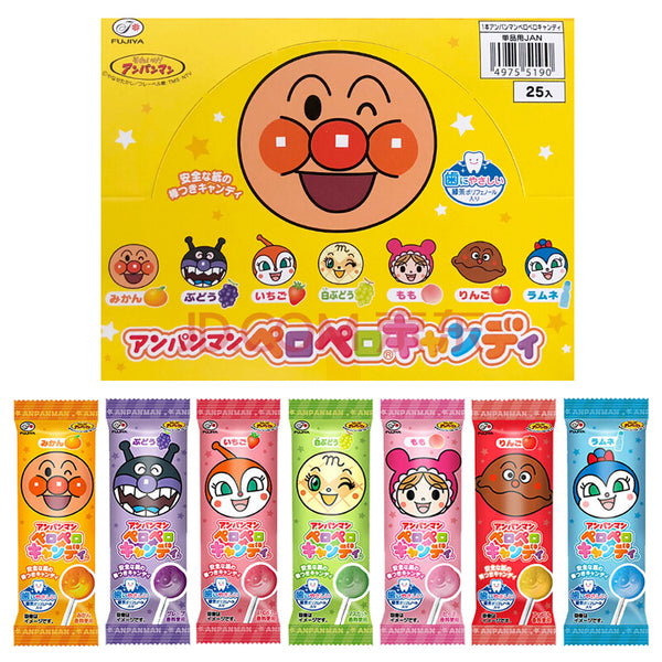 Fujiya Anpanman Lollipops (25 pieces/box)