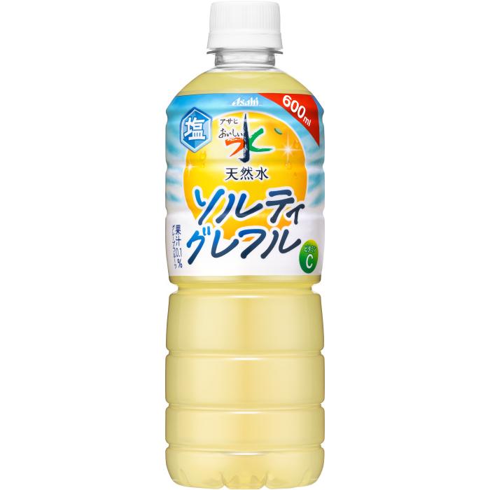 Asahi Delicious Water Natural Water Salty Grapefruit 600ml