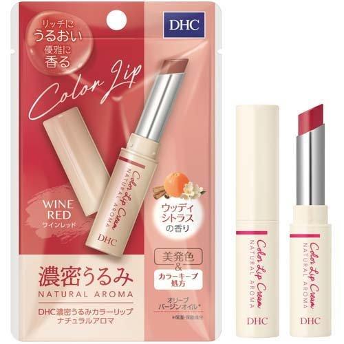 DHC Deep Moisturing Color Lip Balm Wine Red