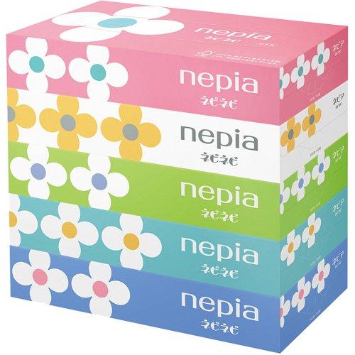 Nepia Nepinepi Tissue ( (150 pairs) x 5 packs)