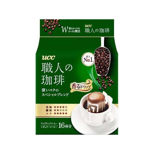 UCC Artisan Coffee Drip Coffee dark roast Flavor 16 pcs