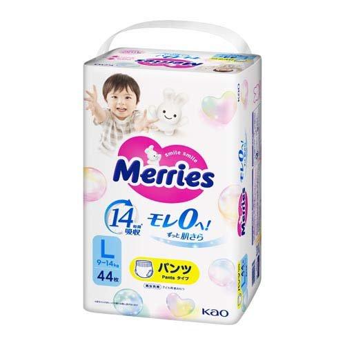 Merries Air Through Pants, Size L (44 pieces)