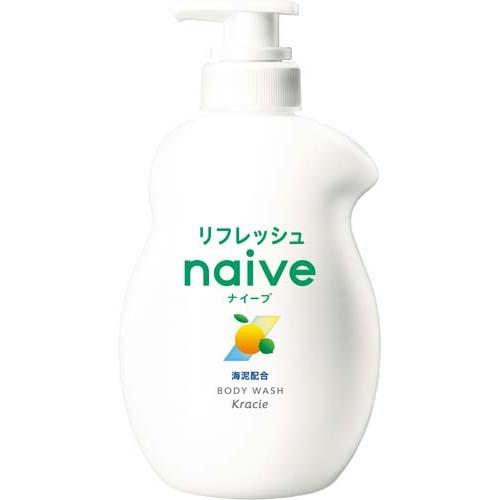 kracie naive shower gel Grapefruit Lime flavor Fresh Oil Control 530ml