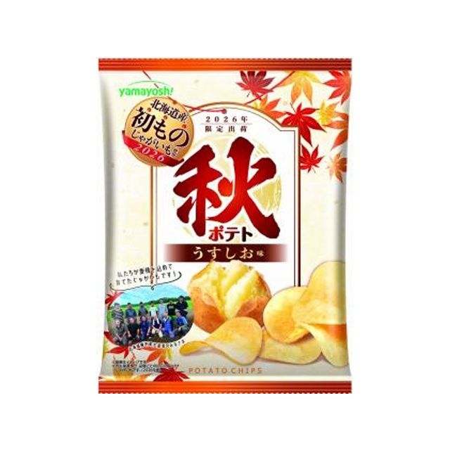 Yamayoshi Confectionery Potato Chips Autumn Potato Lightly Salted 85g