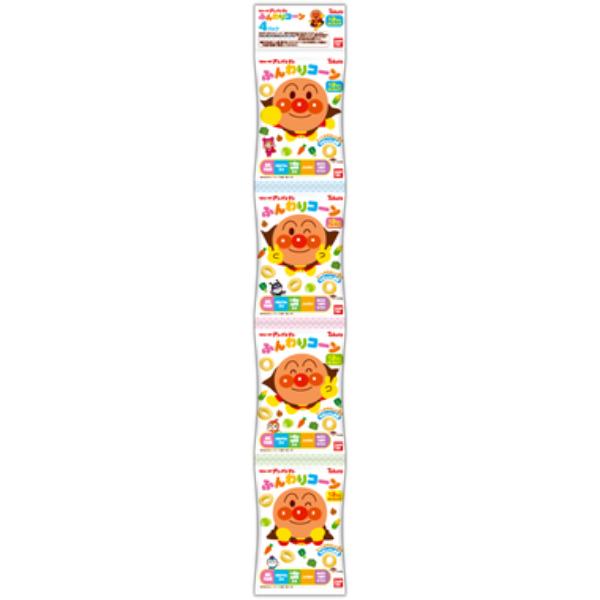 Tohato Bandai of Anpanman Fluffy Corn 4 pack