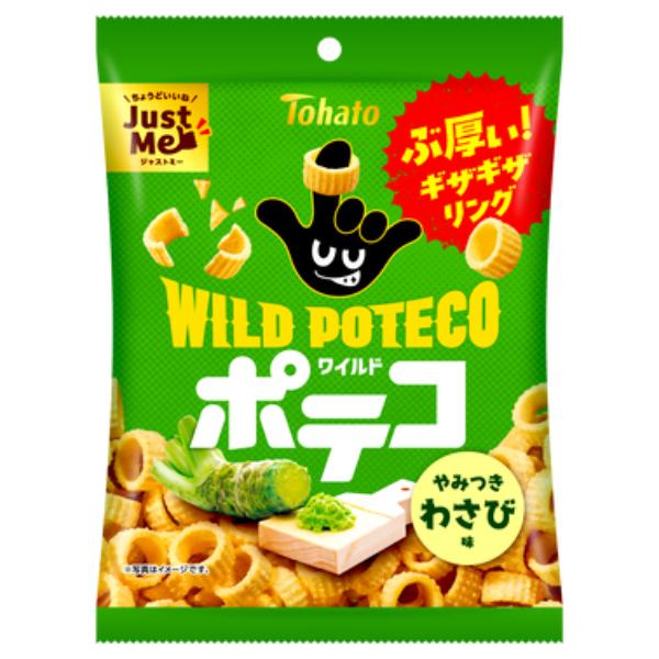 Tohato Wild Poteco Wasabi Flavor 50g