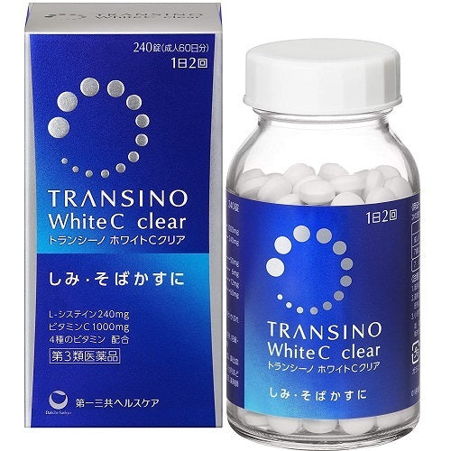 transino white C clear 240 tablets