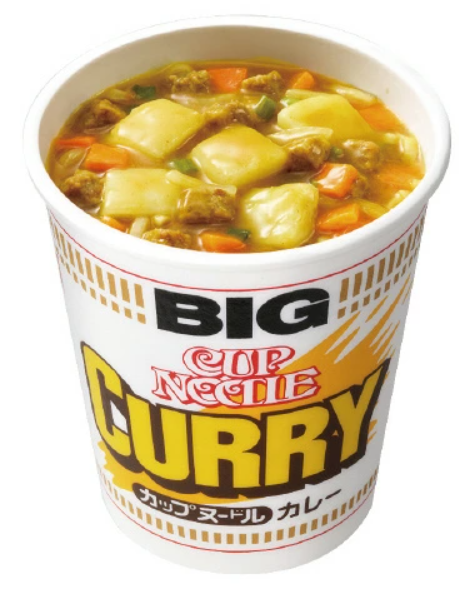 Nissin Big Cup Noodle Curry Noodles 120g