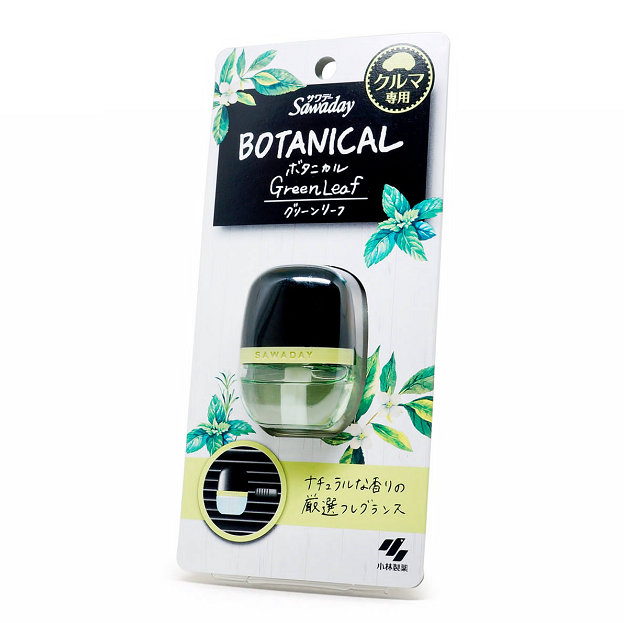 Kobayashi Pharmaceutical sawaday car perfume  green leaf scent