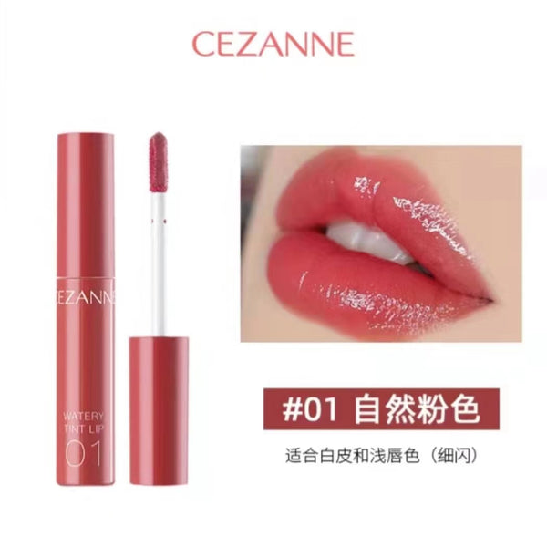 CEZANNE Watery Tint lip 01 natural pink
