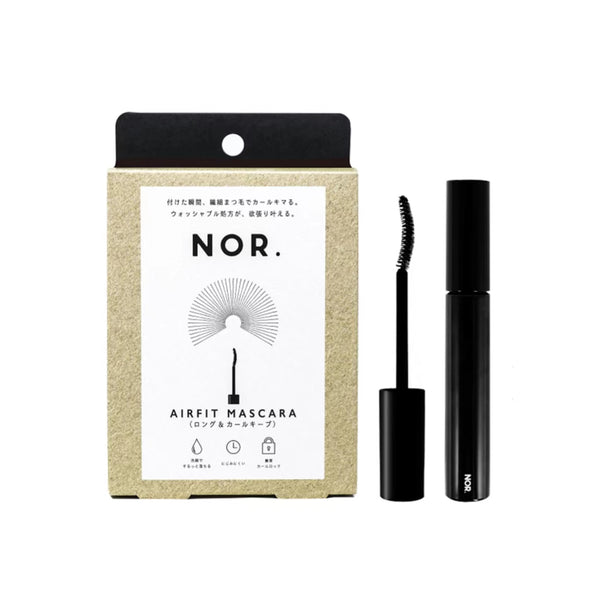 NOR .Airfit Water Resistant Mascara long Black