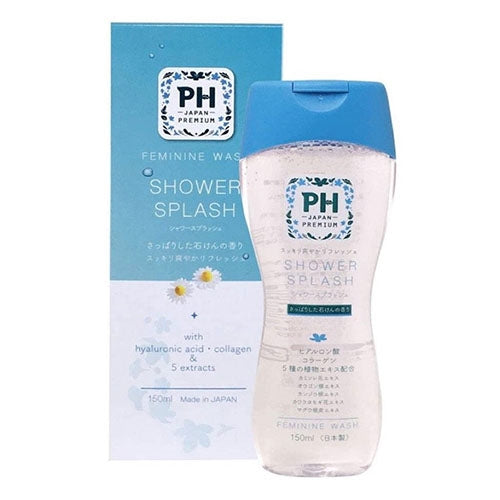 PH female care liquid relieve itching and odor blue gardenia 150ml