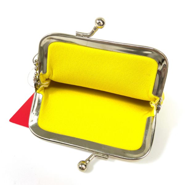 milky small purse 【yellow】