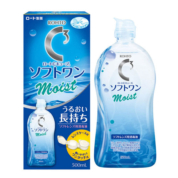 Rohto letonqing contact lens C3 moisturizing care solution 500ml - 椿 CHUN