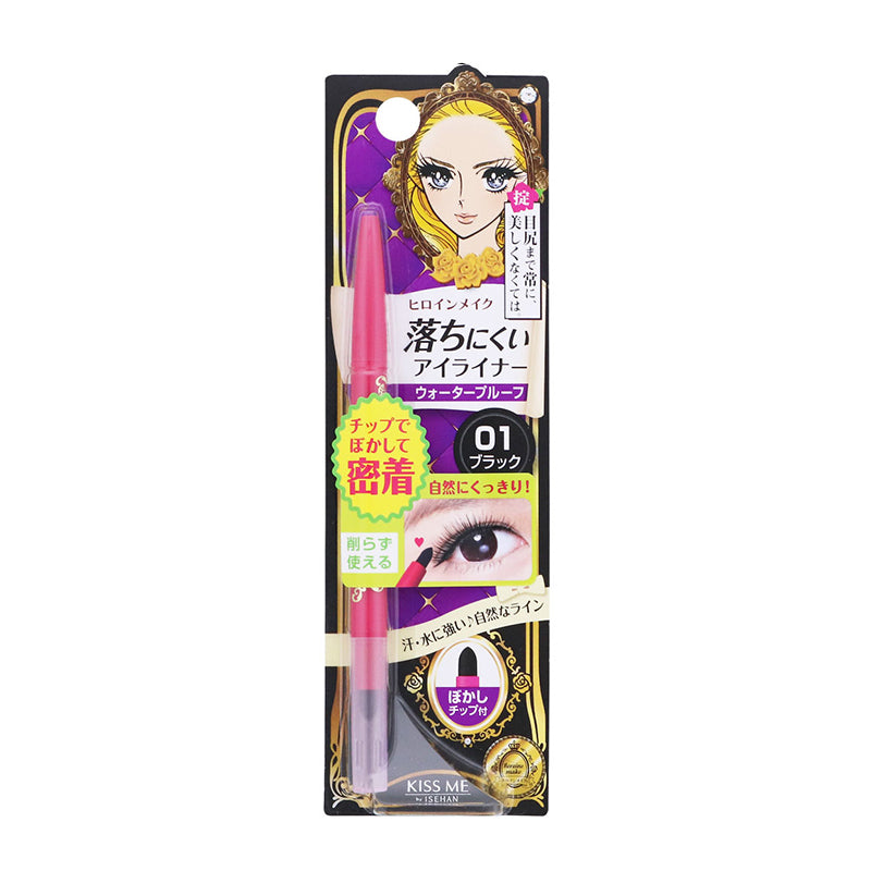 kissme eyeliner pencil 01 black