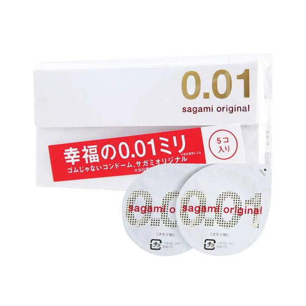 Sagami Original Condoms 0.01mm 5pcs
