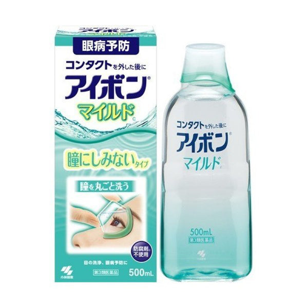 Kobayashi Pharmaceutical eye wash 500ml green – 椿CHUN