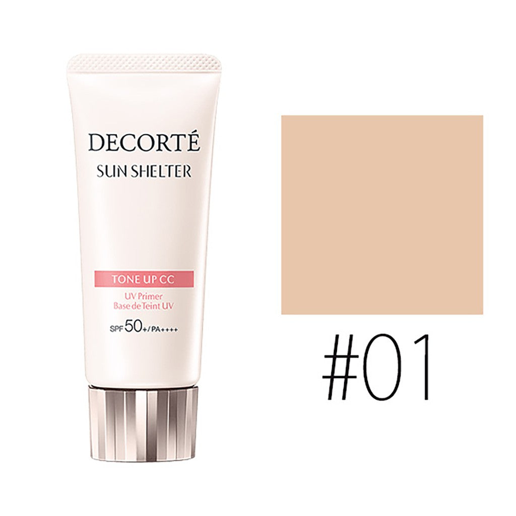 decorte Sun shelter tone up CC 35g 01#light beige SPF50+ PA++++