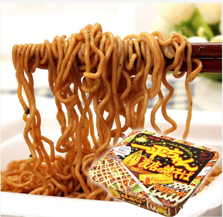 STAR IPPEI NIGHTCLUB Mustard mayo flavor fried noodles instant noodles 135g