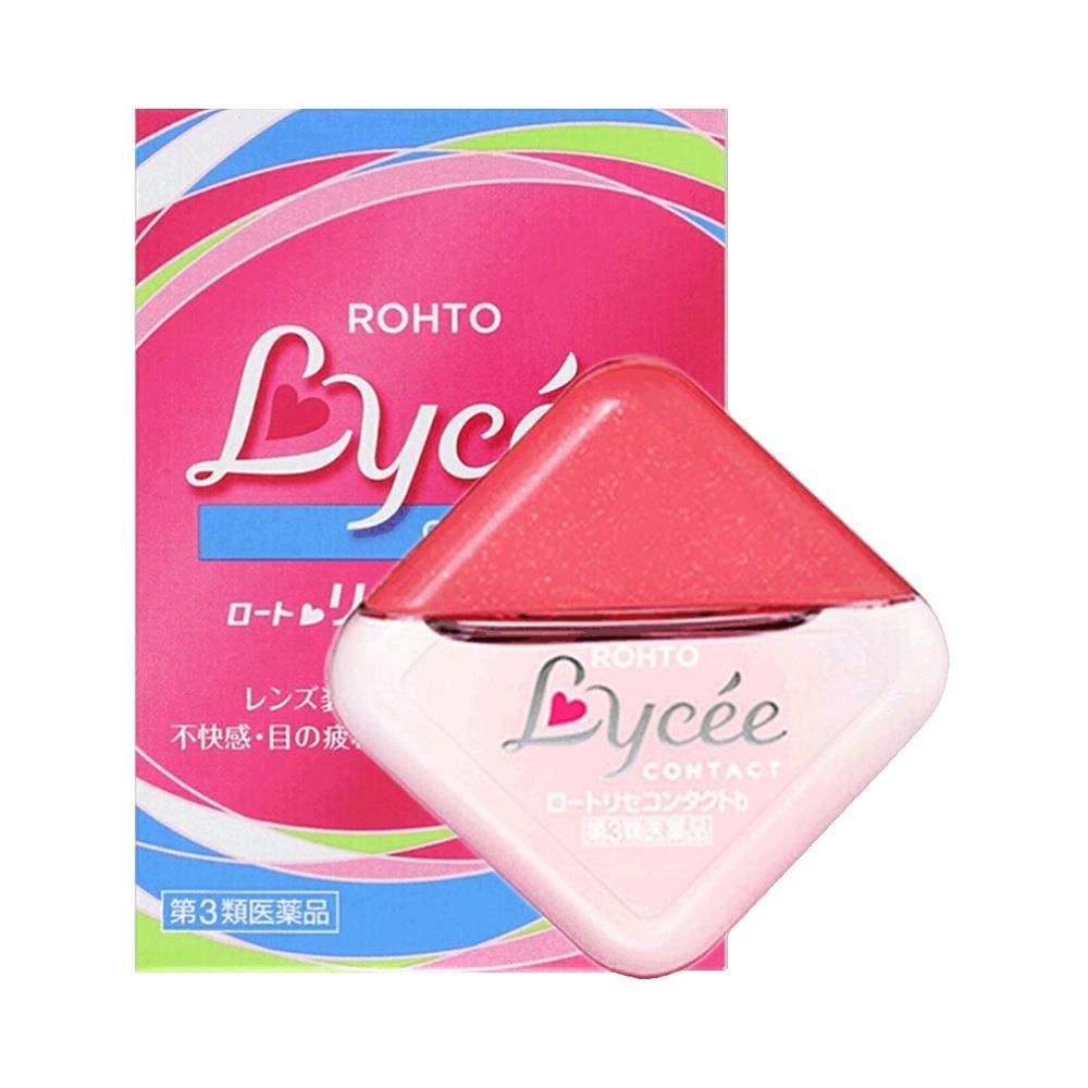 乐敦Lycee小红花隐形眼镜眼药水滴眼剂舒缓劳累充血 8ml Lycee small red flower contact lens eye drops eye drops to relieve fatigue and congestion 8ml - Japan2NZ